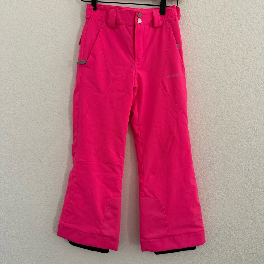 Spyder Kids Bright Pink Snow Pants